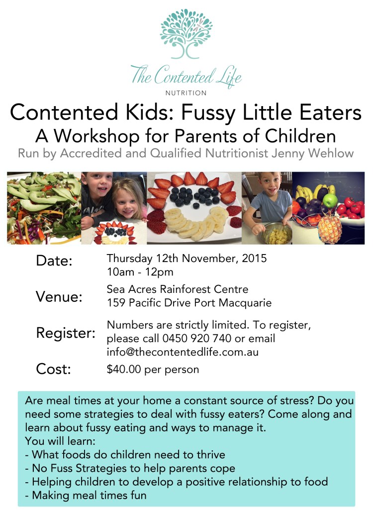 Fussy kids workshopNov15
